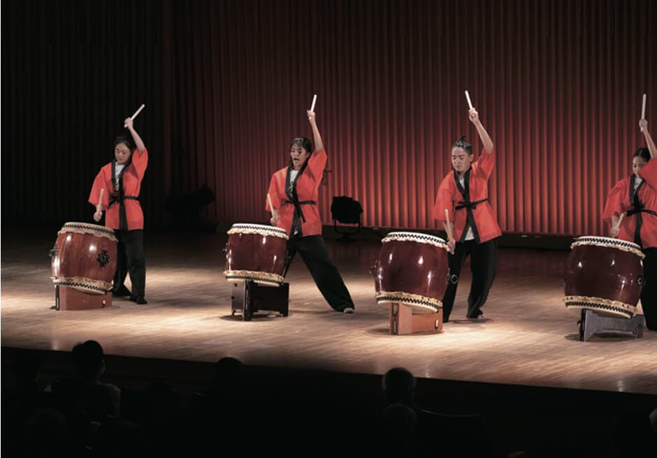 和太鼓の演奏