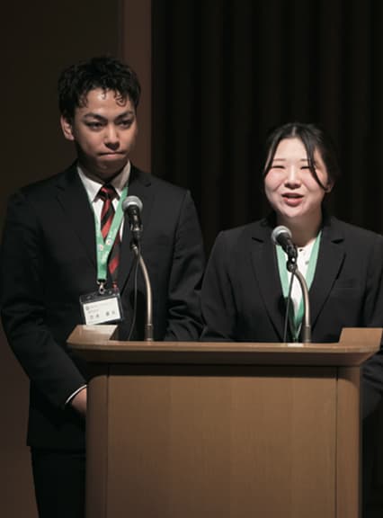 司会をしてくれた青年リーダー